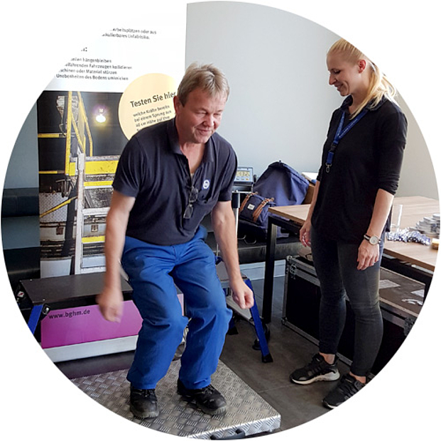 LockDrives Karriere Mitarbeiter beim Gesundheitstag